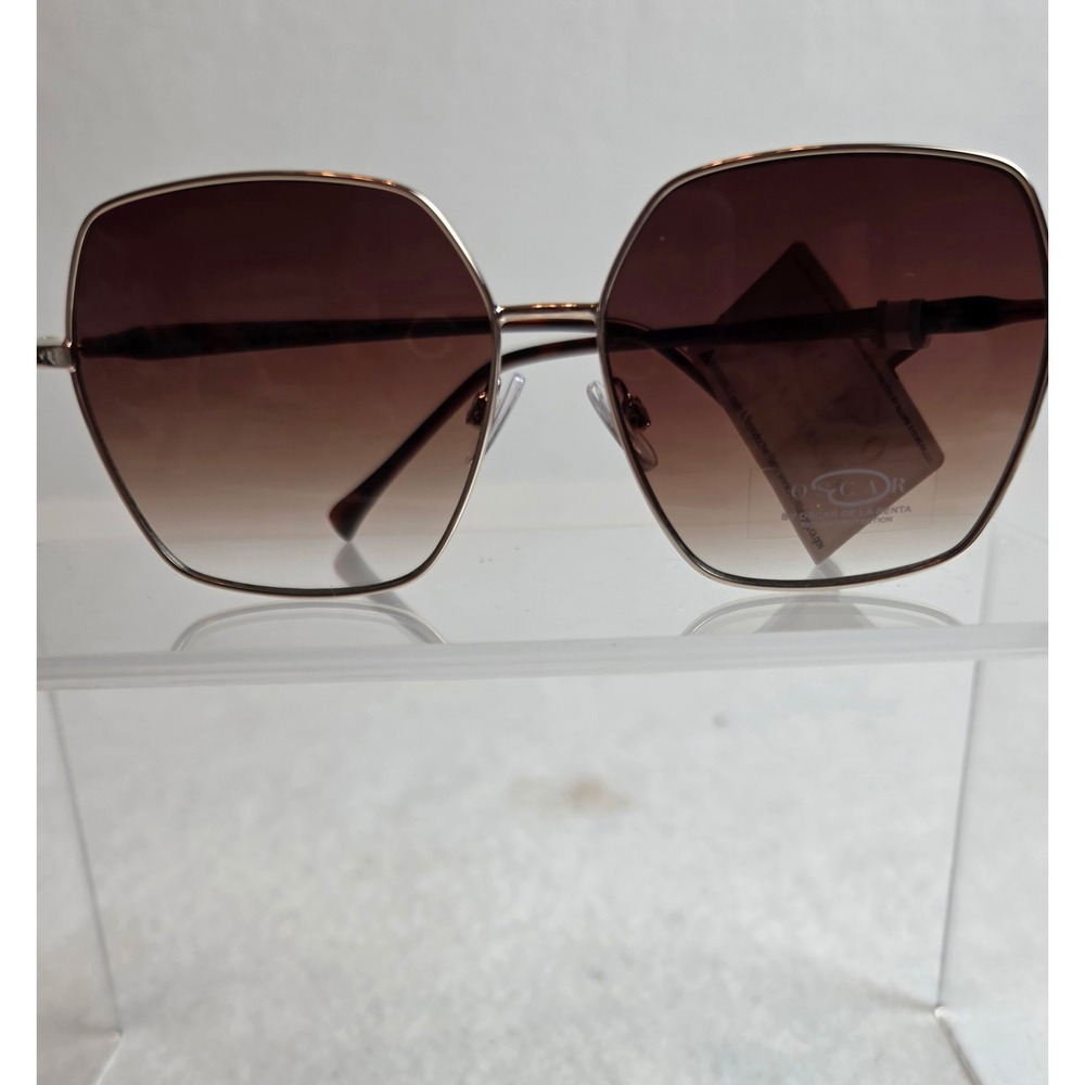 Oscar by Oscar de la Renta Sunglasses Mod 3118 Gold Tortoise Brown Gradient